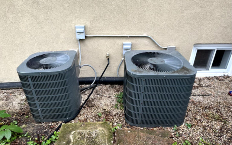 dual HVAC installation